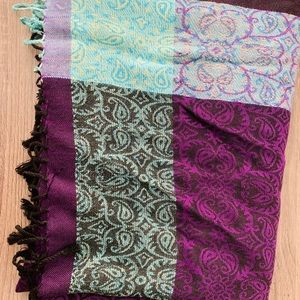 Scarves warm and soft